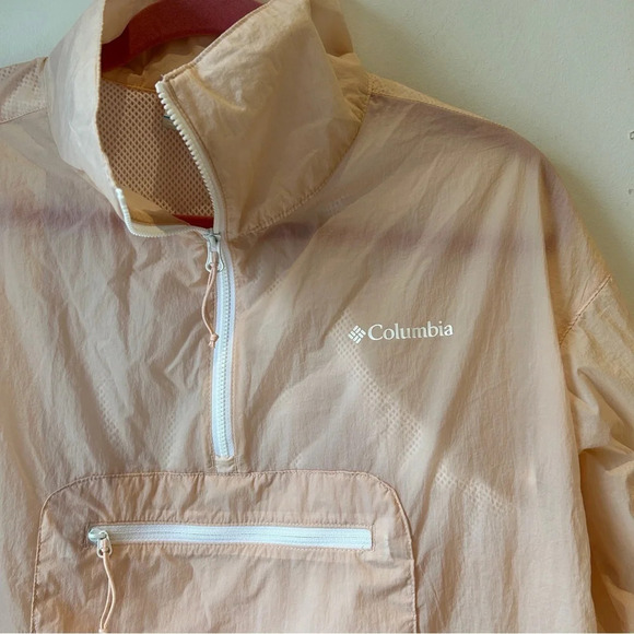 Columbia Berg Lake Anorak in light peach  colour XS - Picture 11 of 13